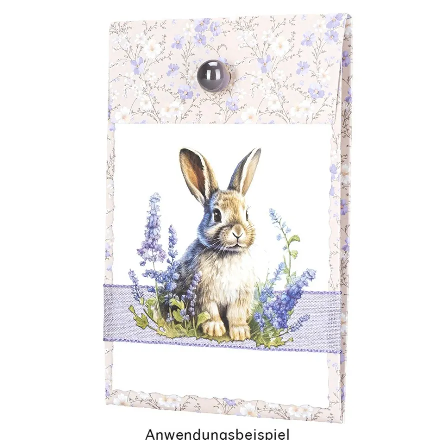 Geschenktaschen-Grußkarten, Frühling/Sommer, 16,4 cm hoch, 8 Stück