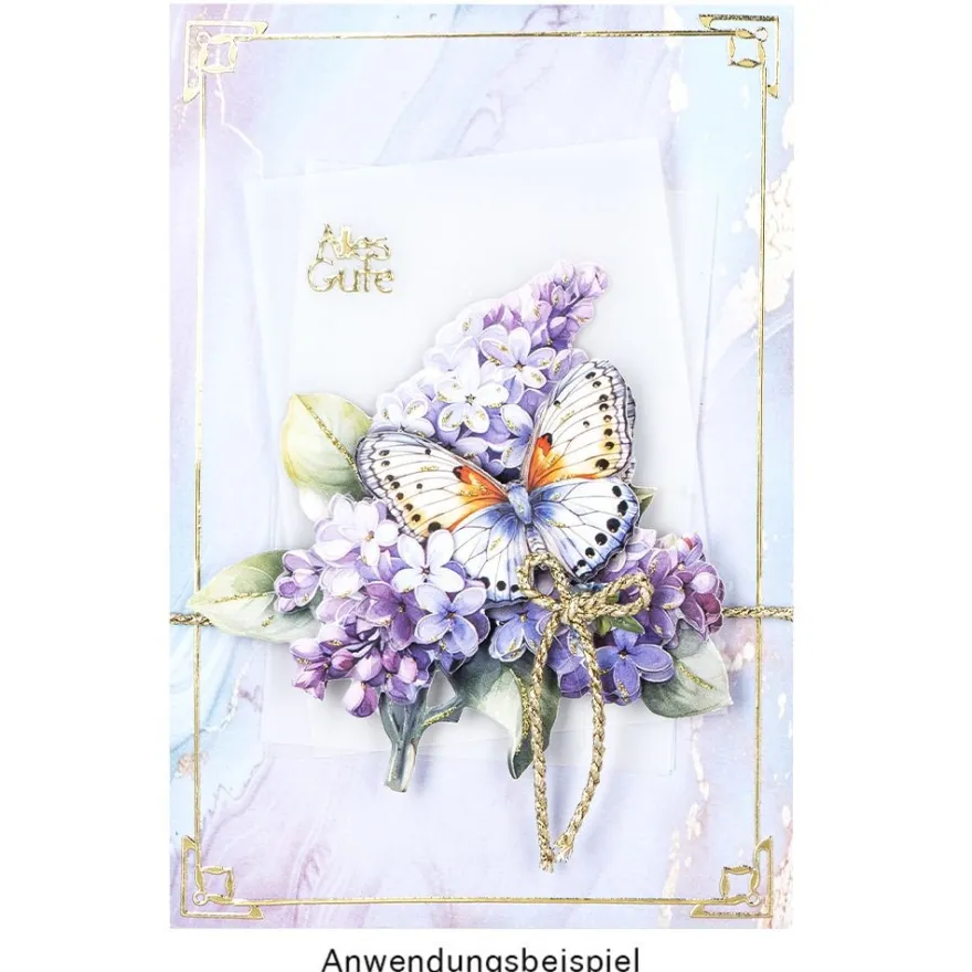 Geschenktaschen-Grußkarten, Frühling/Sommer, 16,4 cm hoch, 8 Stück