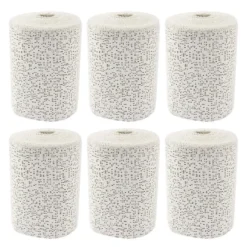 Gipsbinden, 10cm x 5m, weiß, 6 Stück