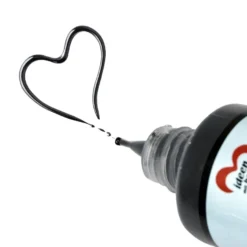 Glas-Effekt-Kontur-Medium, flexibel, schwarz, 90ml
