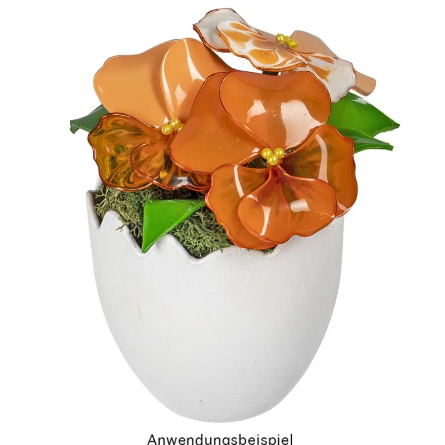 Glas-Effekt-Medium, flexibel, opak-orange, 90ml