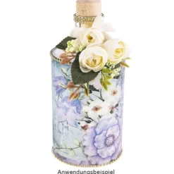 Glasflasche mit Korken, Ø 8,5cm, 500ml