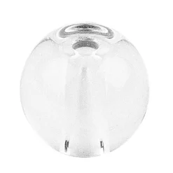 Glaskunst, Perlen, Kugel, Ø 0,8cm, klar, 100 Stück