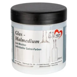 Glas-Malmedium, zum Mischen individueller Satiné-Farben, 250ml
