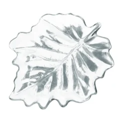 Glasschalen, Blattform, 23cm x 20cm x 3,5cm, 3 Stück