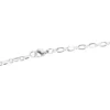 Glieder-Halskette, aus Edelstahl, Design 1, 60cm lang, Stärke: 3,5mm, silber