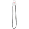 Glieder-Halsketten aus Edelstahl, 60cm lang, verlängerbar bis 70cm, Stärke: 3mm, silber, 3 Stück