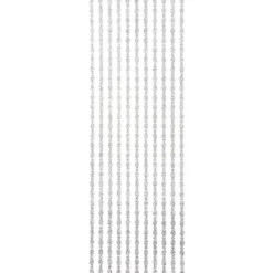 Glitzer-Bordüren "Ramona", Sticker-Linien, 30cm lang, 4mm breit, silber