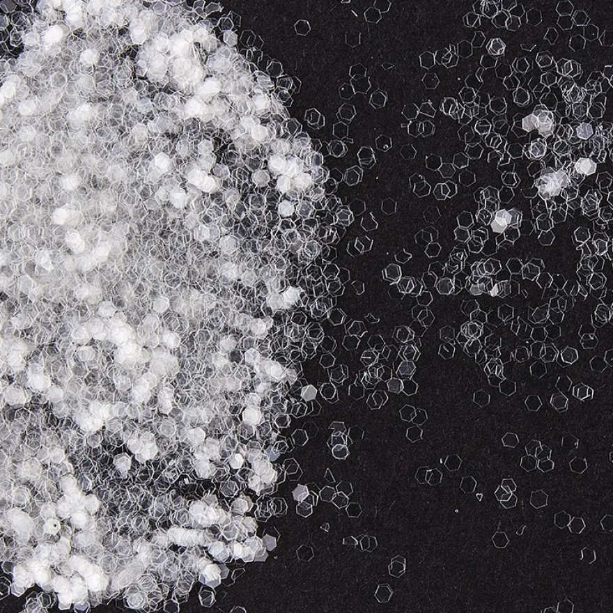 Glitzer-Schnee, Streu-Deko, 15g, transparent, reflektierend