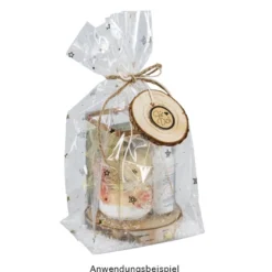 Glitzer-Schnee, Streu-Deko, 15g, weiß-irisierende Kristall-Flocken