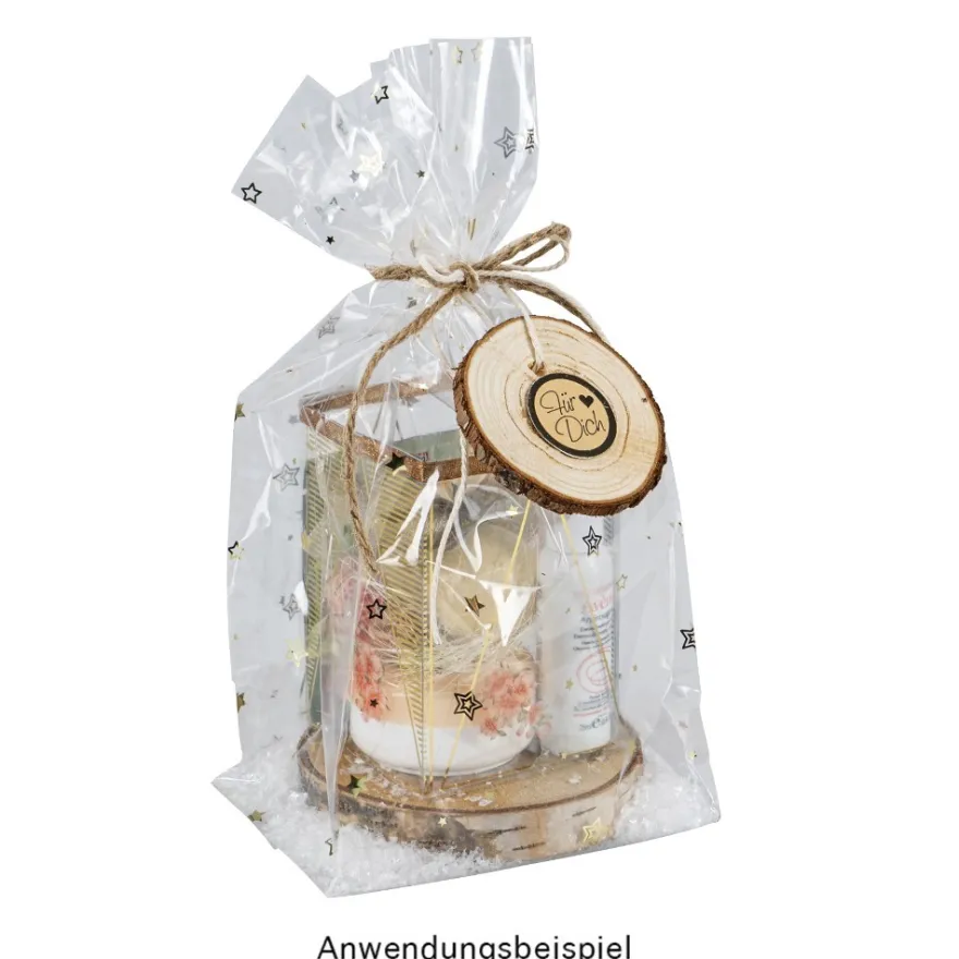 Glitzer-Schnee, Streu-Deko, 15g, weiß-irisierende Kristall-Flocken