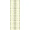 Glitzerstein-Bordüren, selbstklebend, Ø4mm, 29cm, 12 Stk., gelb