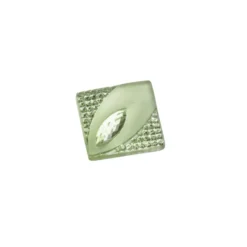 Glitzersteine "Eleganz", 15 x 15 mm, 20 Stück, lindgrün