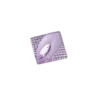 Glitzersteine "Eleganz", 15 x 15 mm, 20 Stück, violett