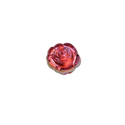 Glitzersteine, Rosen, Ø0,7cm, 100 Stück, alt-rosé