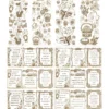 Gravur-Sticker, Frühjahr und Ostern, 10 Bogen
