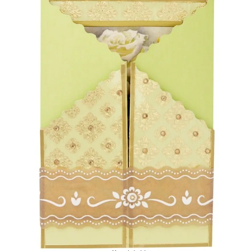 Gravur-Sticker, Hintergrund-Ornamentik, 10 Bogen