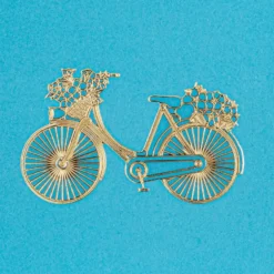 Gravur-Sticker, Vintage, transparent/gold, 10 Bogen