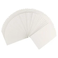 Grußkarten, 11,5cm x 16,5cm, 230 g/m², naturweiß, 50 Stück