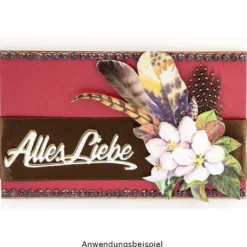 Grußkarten, 11,5cm x 16,5cm, 230 g/m², naturweiß, 50 Stück