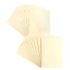 Grußkarten, Perlmutt, B6 (11,5cm x 16,5cm), creme, inkl. Umschläge, 10 Stück