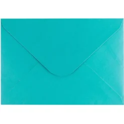 Grußkarten, Perlmutt, B6 (11,5cm x 16,5cm), petrol, inkl. Umschläge, 10 Stück