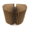 Grußkarten & Umschläge, Kraftpapier, 10,5cm x 14,8cm, 270 g/m², Umschläge 120 g/m², 100-teilig