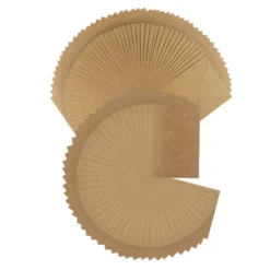 Grußkarten & Umschläge, Kraftpapier, 10,5cm x 14,8cm, 270 g/m², Umschläge 120 g/m², 100-teilig