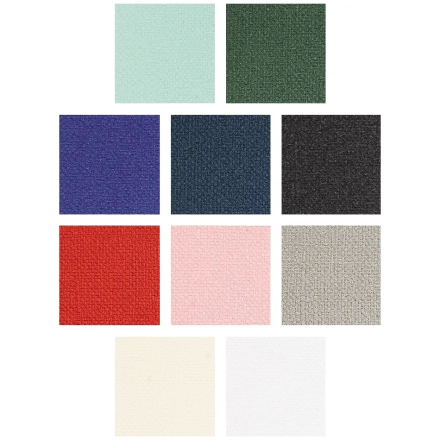 Grußkarten & Umschläge, Textur 1, 16cm x 16cm, 10 Farben, 20-teilig