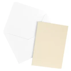Grußkarten & Umschläge, Textur 6, 10,5cm x 14,8cm, 5 Farben, Farbsortierung 1, 20-teilig