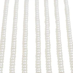 Halbperlen-Bordüren, selbstklebend, Ø3mm, naturweiß, 5 Bogen
