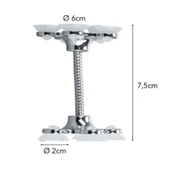 Handy-Halterung, mit Saugnäpfen, Ø6cm, 7,5cm hoch