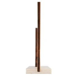 Hase mit Hasenkind, aus Holz, zum Aufstellen, 21,7cm x 4cm x 18,1cm