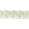 Häkelspitze Design 4, 2,8cm breit, 2m lang, grün