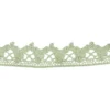 Häkelspitze Design 6, 2,1cm breit, 2m lang, grün