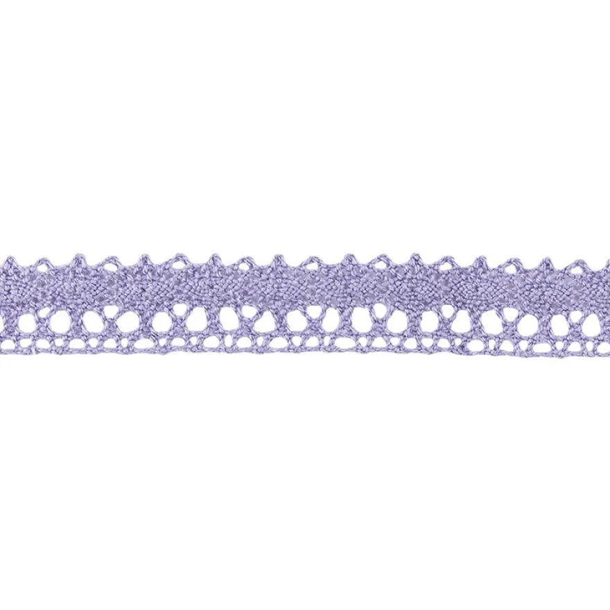 Häkelspitze Design 5, 1,7cm breit, 2m lang, flieder