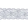 Häkelspitze Design 9, 3,7cm breit, 2m lang, blaugrau