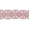 Häkelspitze Design 10, 3,2cm breit, 2m lang, altrosa