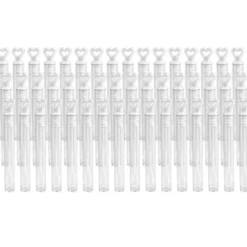 Hochzeits-Seifenblasen, 10,5x1 cm, 5ml Flüssigkeit, 48 Stück