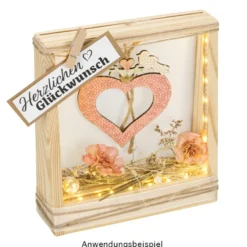 Holzklammern, 3,5cm x 0,7cm, natur, 100 Stück