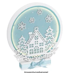 Holz-Laserbogen, Winter/Weihnachten 2, DIN A4, beidseitig klebend, 2,5mm stark, 5 Bogen