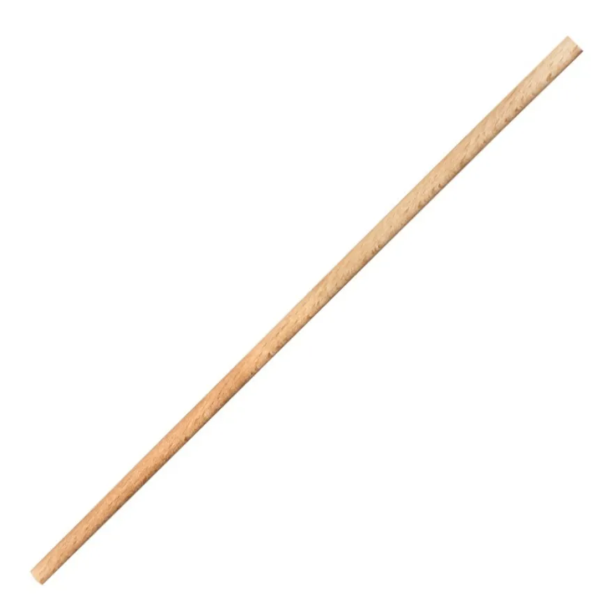 Holzstab für Gartenkugeln mit Stutzen mit Ø 8mm, 30cm lang