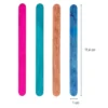 Holzstäbchen, bunt, 11,4cm lang, 1cm breit, 6 Farben, 600 Stück