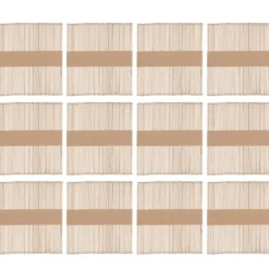 Holzstäbchen, 11,4cm lang, 1cm breit, naturfarben, 600 Stück