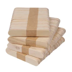 Holzstäbchen, 8cm lang, 1,4cm breit, natur, 200 Stück