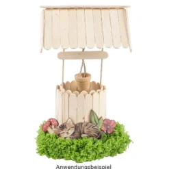Holzstäbchen, 8cm lang, 1,4cm breit, natur, 200 Stück
