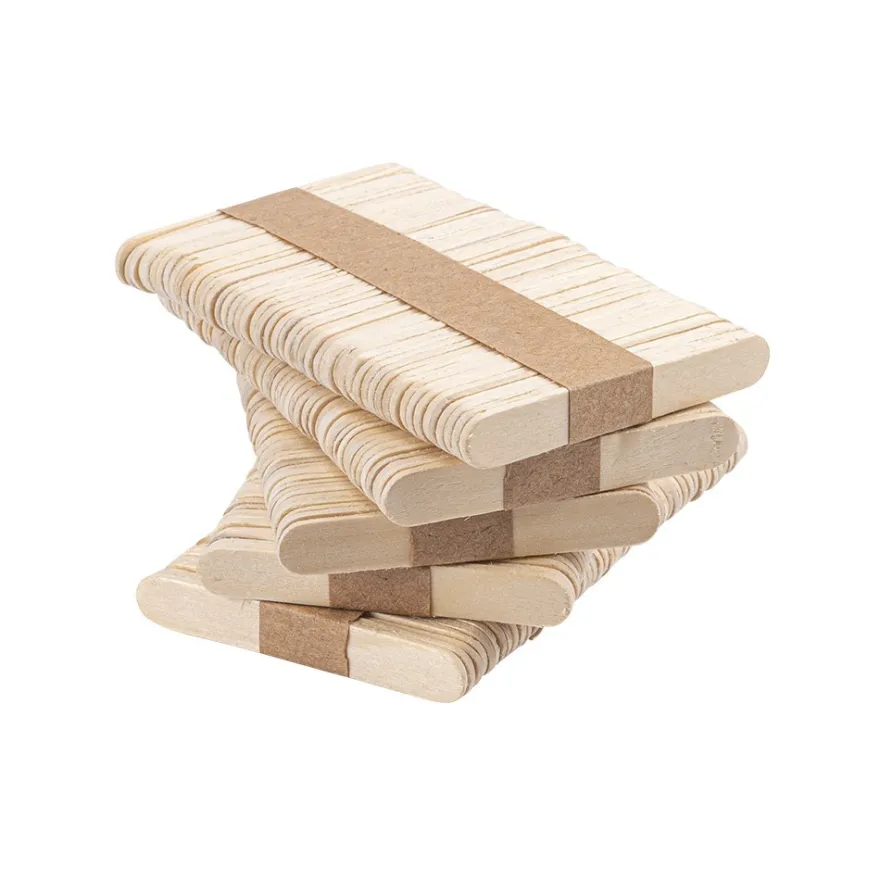 Holzstäbchen, Mini, 6,5cm lang, 0,9cm breit, 250 Stück