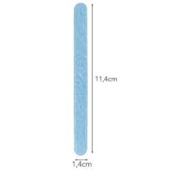 Holzstäbchen pastell, 11,4cm lang, 1cm breit, 6 versch. Farben, 200 Stück