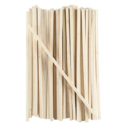 Holzstäbe, quadratisch, 30cm lang, 8mm x 8mm, 50 Stück