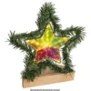 Holzständer, Design 5, 16,8cm x 8,3cm x 3cm, 1 Schlitz und 9 Löcher